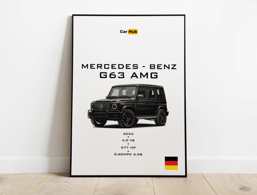G63 AMG poster